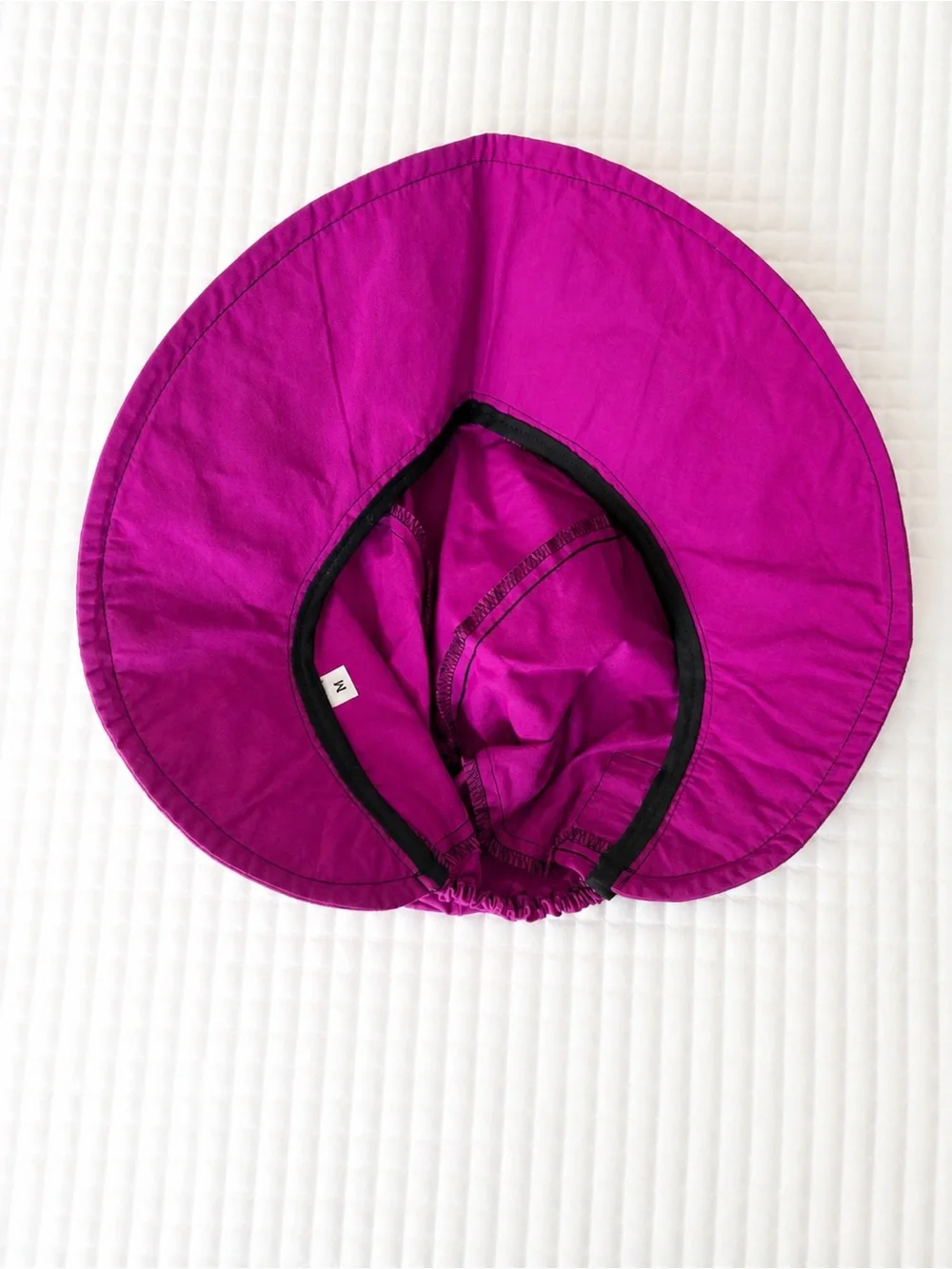 Vintage Sunday Afternoons Kids Magenta Wide-Brim Sun Hat | Size M